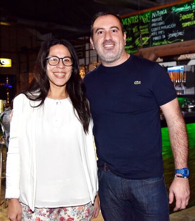 Adriana Vázquez y Jorge García.