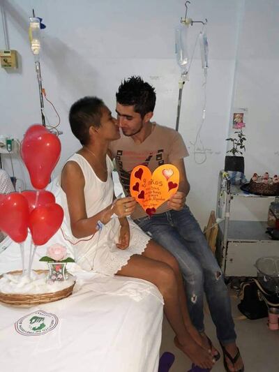 Edgar Centurión y Rumilda Robledo.