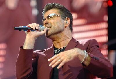 El cantante George Michael.
