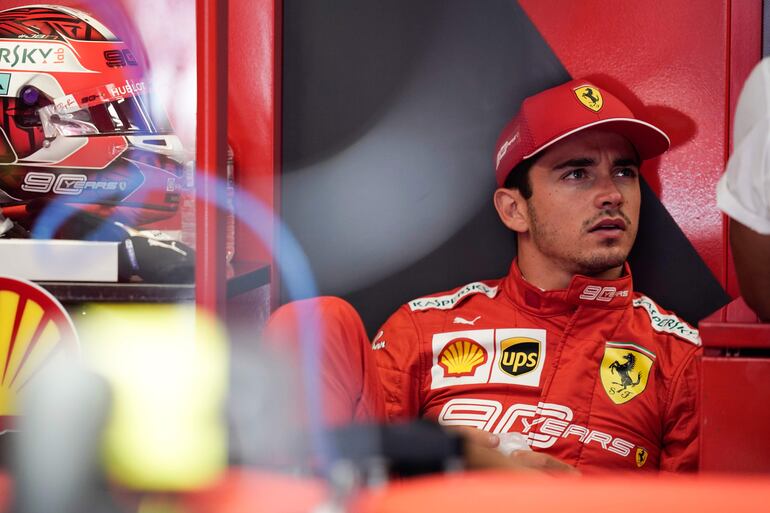 Charles Leclerc saldrá primero en el Gran Premio de Bélgica.