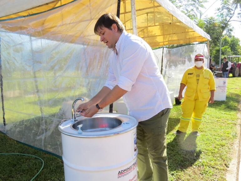 Medidas sanitarias implementadas en Villa Florida.