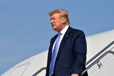 Donald Trump, presidente de los Estados Unidos.