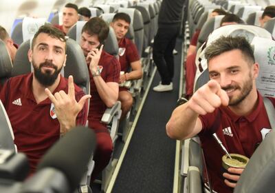 El plantel de River ya está en nuestro país.