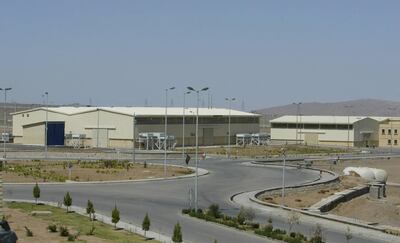 La planta nuclear iraní de Natanz.