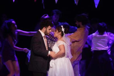 Parte del elenco de "Insensatez".