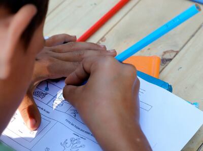 Otros tiempos. La organización Apoyo Escolar Paraguay ayuda a niños a estudiar.