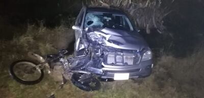 El accidente ocurrió anoche en Pilar