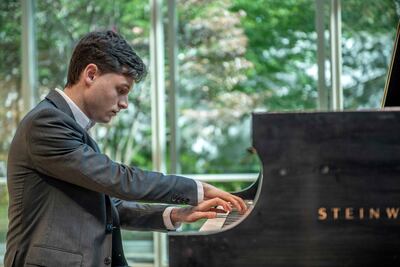 El pianista argentino Gastrón Frydman.