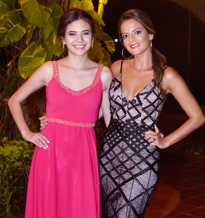 Aramí y Paola Resquín.