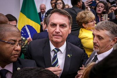 El presidente de Brasil, Jair Bolsonaro.