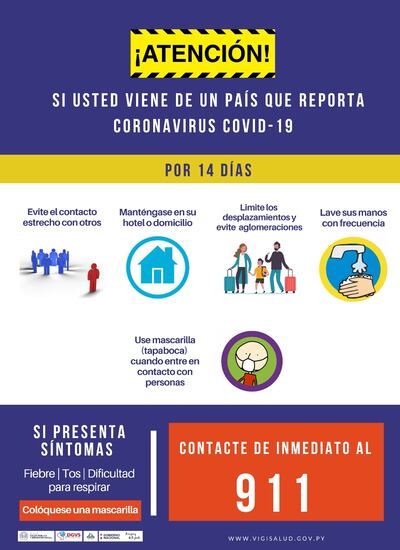 Este boletín se entrega a todos los viajeros que llegan.