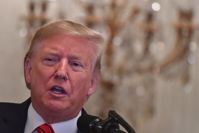 Donald Trump, presidente de los Estados Unidos.