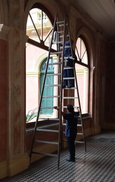 Alistan Palacio de López para llegada de Ivanka Trump.