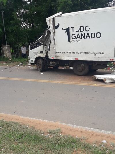 El percance se registró en la compañía Azcurra.