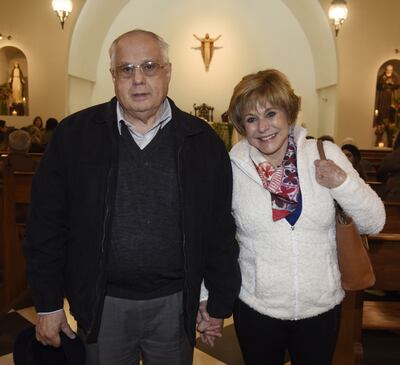 Miguel Ángel Rivarola y Marithé Soerensen.