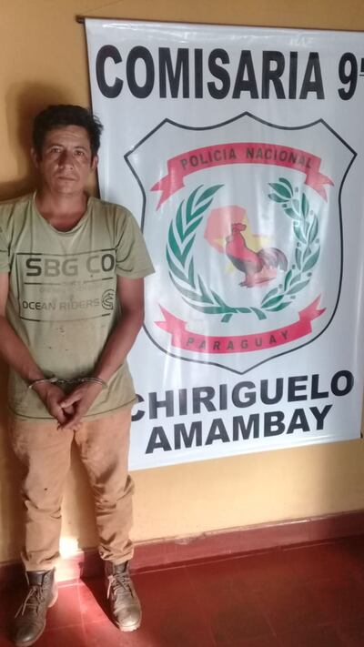 El hombre fue detenido ayer por la tarde.