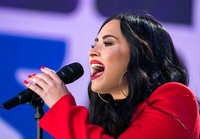 Demi Lovato será la encargada de cantar el himno nacional de los Estados Unidos en el Super Bowl.