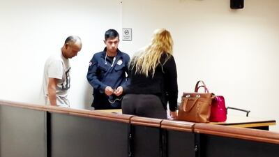 Tras estar más de un año en prisión, Héctor Daniel Guanes fue beneficiado ayer con el arresto domiciliario.