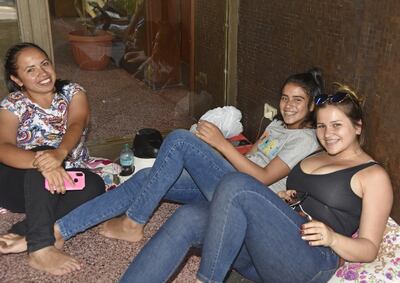 En otros casos, los amigos fueron para hacer pasar el tiempo.