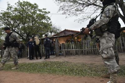 Allanamientos simultáneos para detener a dos sospechosos en caso Hierro Matt.