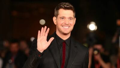 El cantante canadiense Michael Bublé.