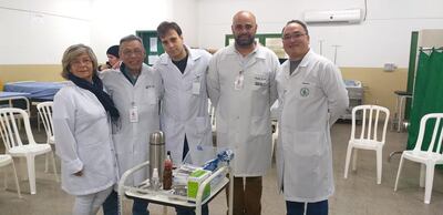 Médicos extranjeros asisten gratuitamente a pacientes en Luque.