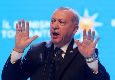 Recep Tayyip Erdogan, presidente de Turquía.