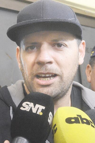 Reinaldo “Cucho” Cabaña, preso y procesado.