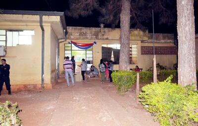 Fachada del Hospital Distrital de San Juan Nepomuceno.