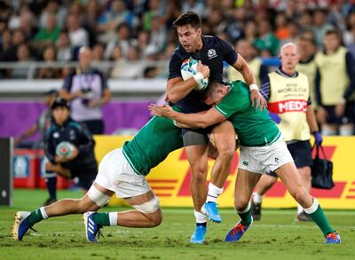 Irlanda derrotó a Escocia en el Mundial.