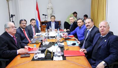 José Torres Kirmser, Claudio Bacchetta, Carlos Cabrera, Roberto González, Cristian Kriskovich, Adrián Salas, Juan Bartolomé Ramírez y Luis Benítez Riera, consejeros.