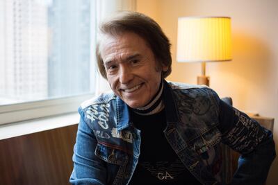 El cantante español Raphael.