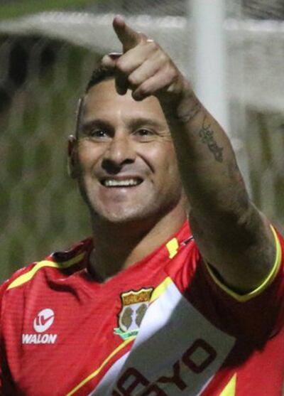 Carlos Ariel Neumann (33) amplía
 su cosecha goleadora en Perú.