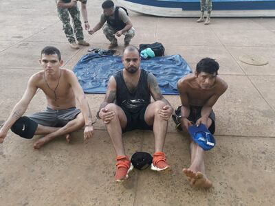 Los detenidos fueron puestos a disposición del Ministerio Público.