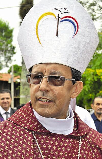 Monseñor Pedro Collar, obispo de Misiones y Ñeembucú.