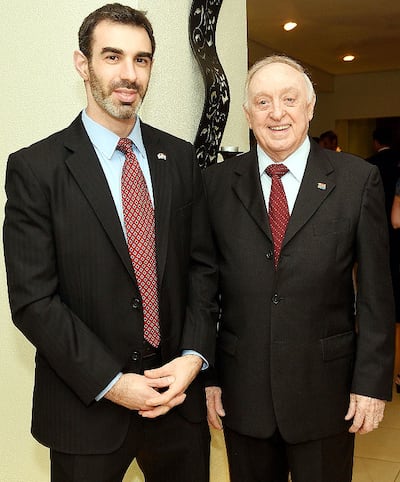 Jonathan Low y Ángel Auad.