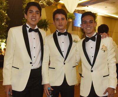 Lucas Vázquez, Marcos Lazaga y Javier Vera.