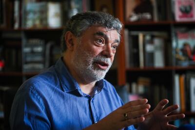 El director artístico del Teatro Nacional de Cataluña, Xavier Alberti, en Montevideo (Uruguay).