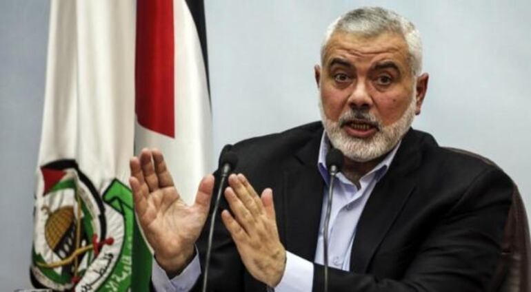 Ismail Haniyeh, l&iacute;der de Hamas.