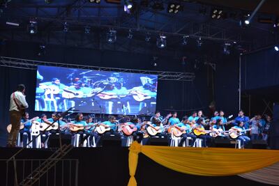 Escuela de Arte Guitarra Popular de la Municipalidad de San Juan Bautista Misiones.