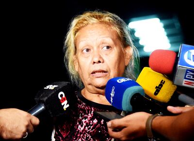 Isabel Krayacich   dejó entrever que el ataque tendría relación con la adicción a las drogas que sufría últimamente su hijo.
