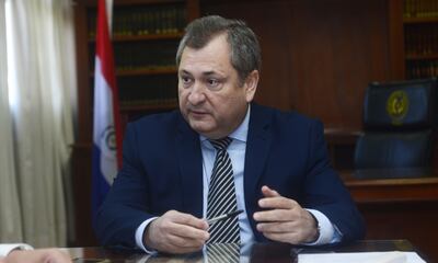 Dr. Eugenio Jiménez Rolón, presidente de la Corte Suprema de Justicia. Aprobó el pedido de las asociaciones para mantener una reunión informativa sobre los cambios de fiscales y magistrados.