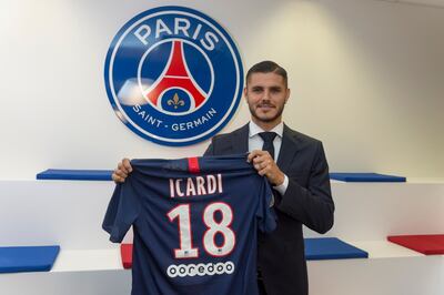 Mauro Icardi, PSG, Francia.
