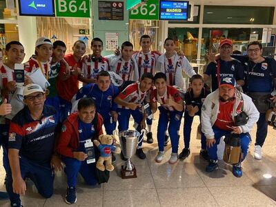 Selección paraguaya C13, Fútbol de Salón, Copa del Mundo.