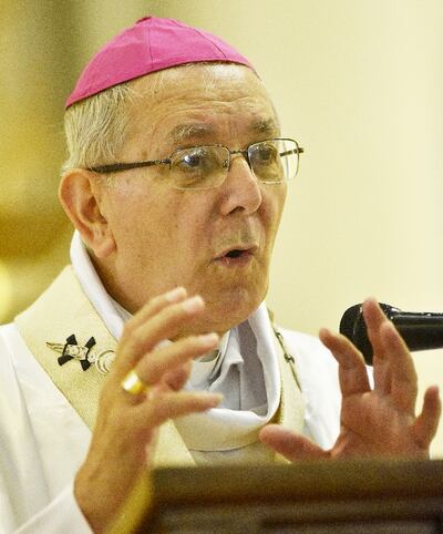 Mons. Edmundo Valenzuela presidió ayer la misa de Año Nuevo, ocasión en que se celebró la fiesta María Santísima Madre de Dios y la Jornada Mundial por la Paz.