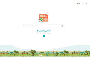 Con el portal de “Ecosia”, tus búsquedas en la red contribuyen a la reforestación del planeta.