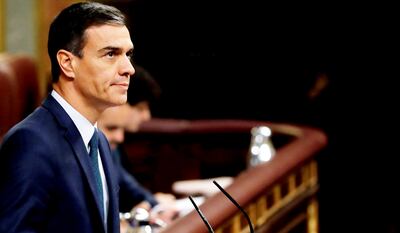 El presidente español, Pedro Sánchez, no logró la mayoría necesaria para una nueva investidura, tras no conseguir el apoyo del grupo neocomunista Podemos.