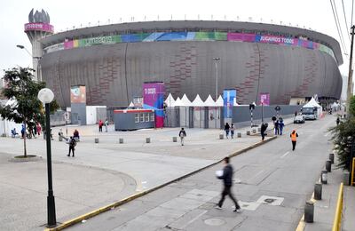 El Estadio Nacional de Lima será donde los Juegos Panamericanos inicien el viernes próximo, al albergar la ceremonia de apertura. En la factura de gastos, unos 23 millones de dólares  costarán las ceremonias de inauguración y de clausura. Foto/AFP