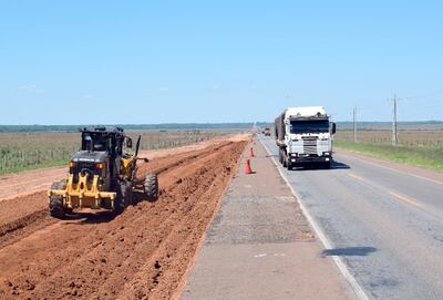 El consorcio encargado de la duplicación de las rutas PY2 y PY7 informó que los trabajos continúan, a pesar de la crisis  sanitaria.