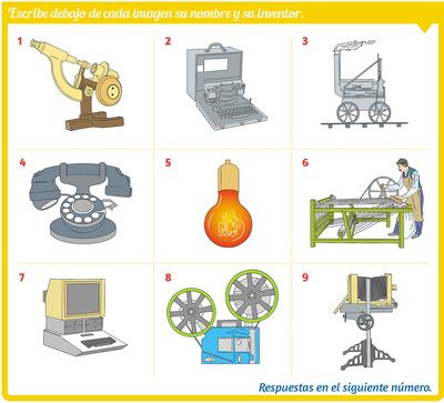 Inventos y descubrimientos